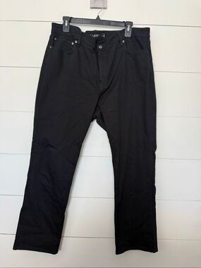 Lauren Ralph Lauren Women’s 18 Black Bootcut Jeans